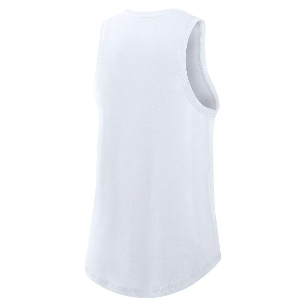 White Colorado Rockies Nike Women's City Connect Tricode High Neck Dri-FIT Tank Top