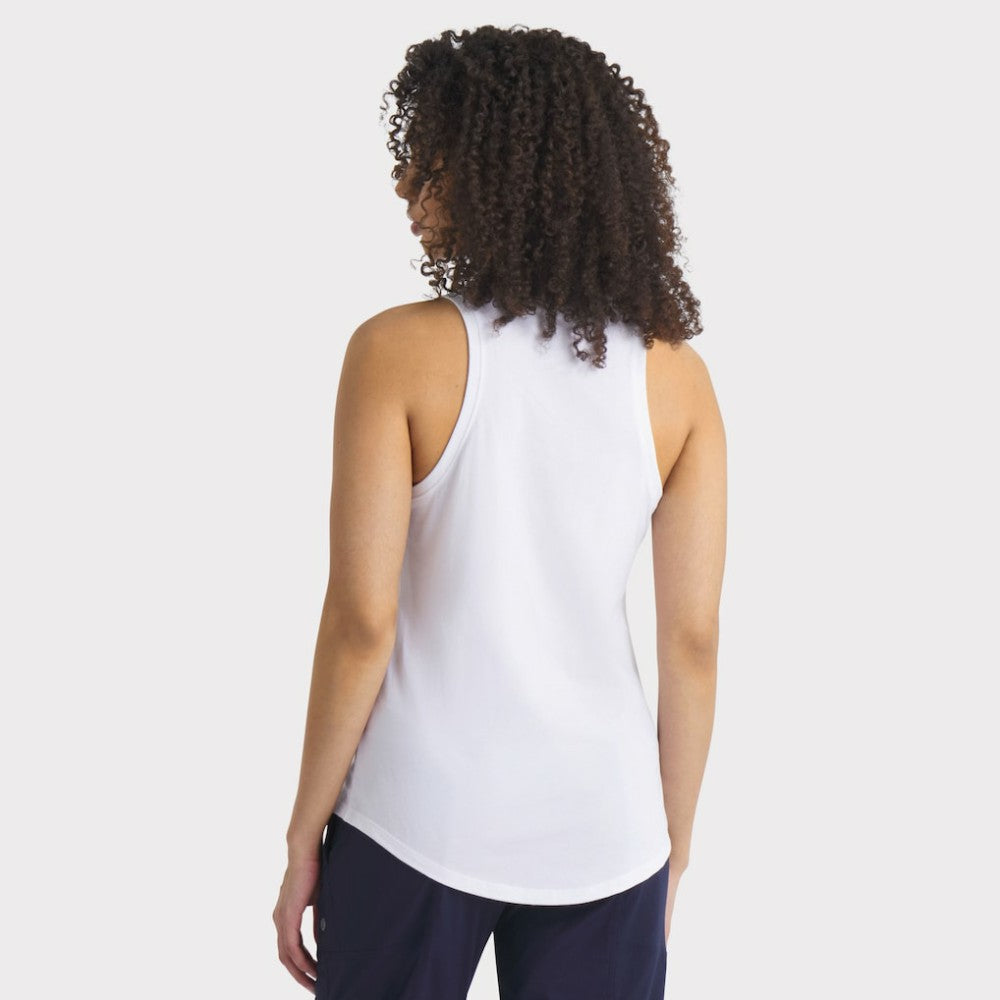 White Colorado Rockies Nike Women's City Connect Tricode High Neck Dri-FIT Tank Top