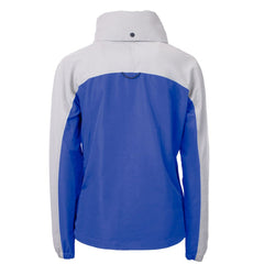 Royal Los Angeles Dodgers Cutter & Buck Women's  Charter Eco Recycled Half-Zip Anorak Jacket