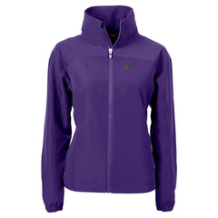Purple Arizona Diamondbacks Cutter & Buck Women's Charter Eco Recycled Full-Zip Jacket