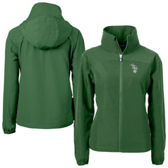 Green Athletics Cutter & Buck Women's Charter Eco Recycled Full-Zip Jacket