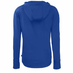 Royal Texas Rangers Cutter & Buck Women's Cooperstown Collection Daybreak Eco Recycled Full-Zip Hoodie Jacket
