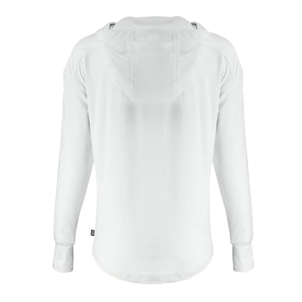 White Philadelphia Phillies Cutter & Buck Women's Daybreak Eco Recycled Half-Zip Hoodie