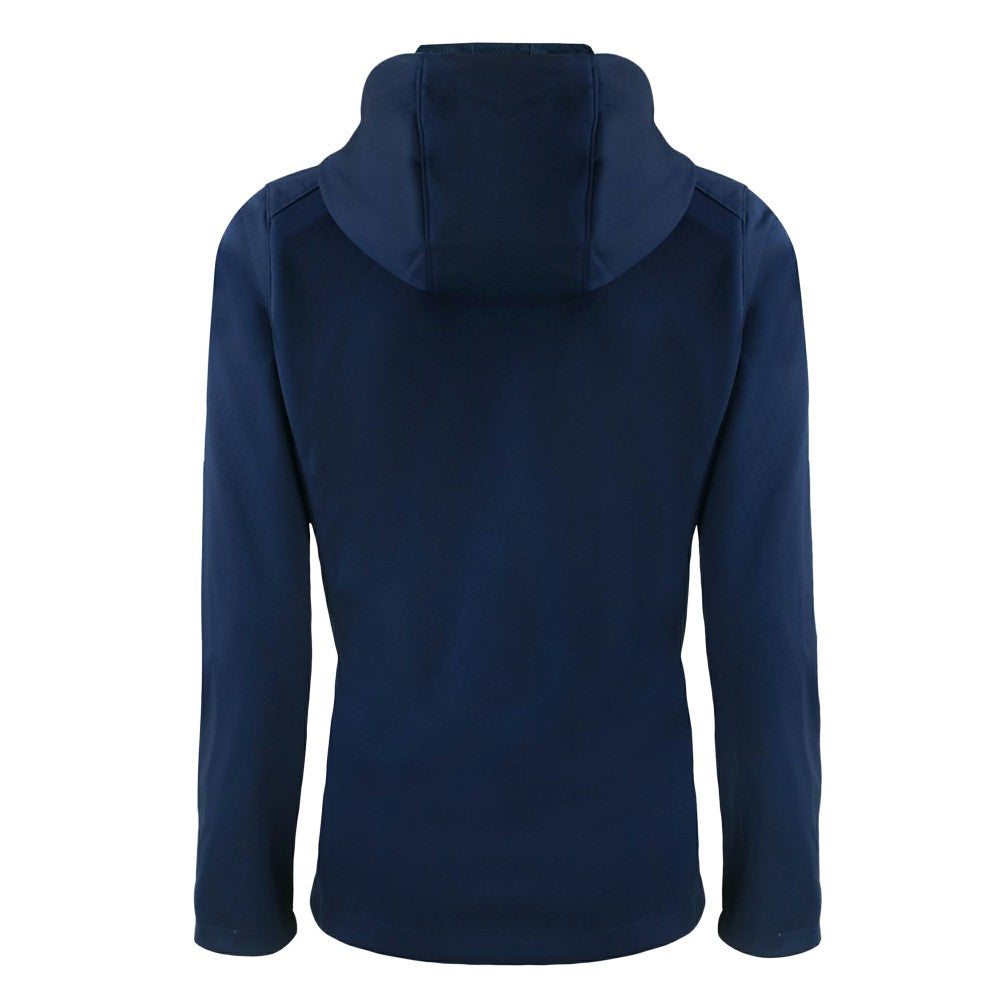 Navy Los Angeles Dodgers Cutter & Buck Women's Evoke Eco Softshell Recycled Full-Zip Jacket