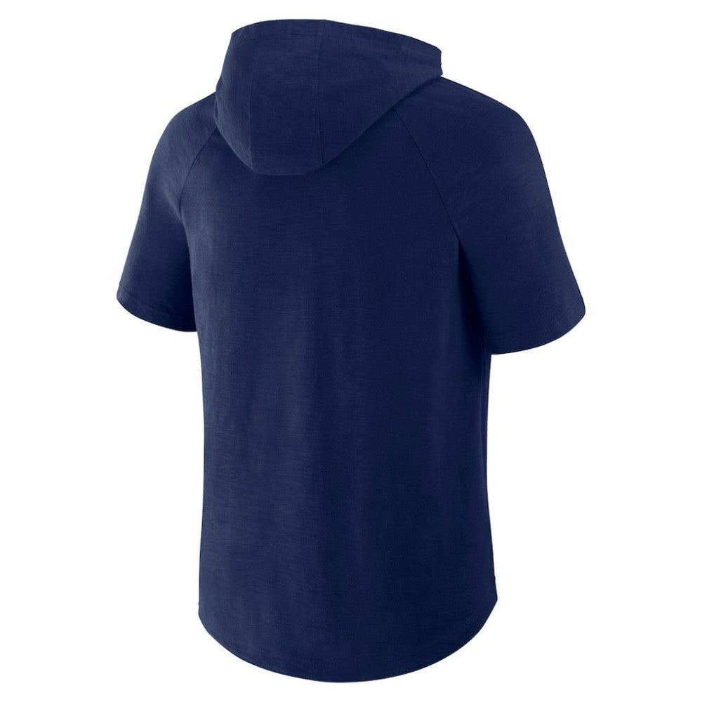 Navy Seattle Mariners Fanatics Clubhouse Optimal Play Raglan Hoodie T-Shirt