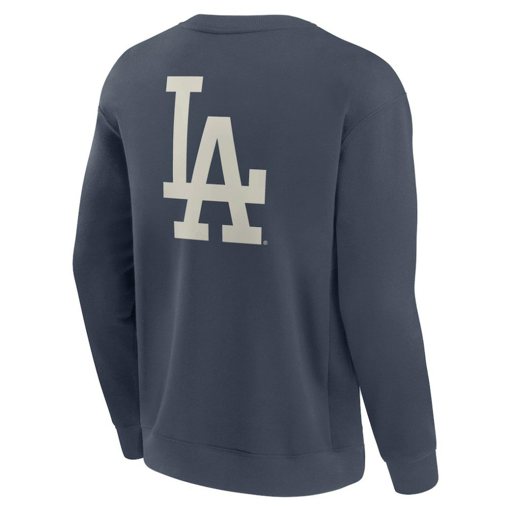 Blue Los Angeles Dodgers Fanatics Elements Future Ground Lettering Pullover Sweatshirt