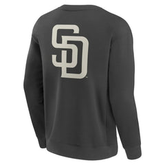 Charcoal San Diego Padres Fanatics Elements Future Ground Lettering Pullover Sweatshirt