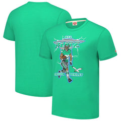 Saquon Barkley  Homage Unisex NFL Blitz Player Tri-Blend T-Shirt - Philadelphia Eagles T-shirts
