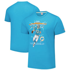 Dan Marino  Homage Unisex NFL Blitz Retired Player Tri-Blend T-Shirt - Miami Dolphins T-shirts