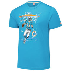 Dan Marino  Homage Unisex NFL Blitz Retired Player Tri-Blend T-Shirt - Miami Dolphins T-shirts
