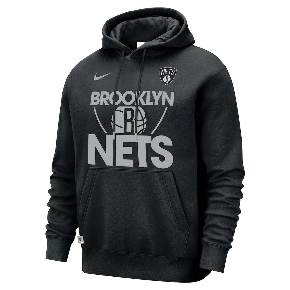 Nike Brooklyn Nets Courtside Club Pullover Hoodie