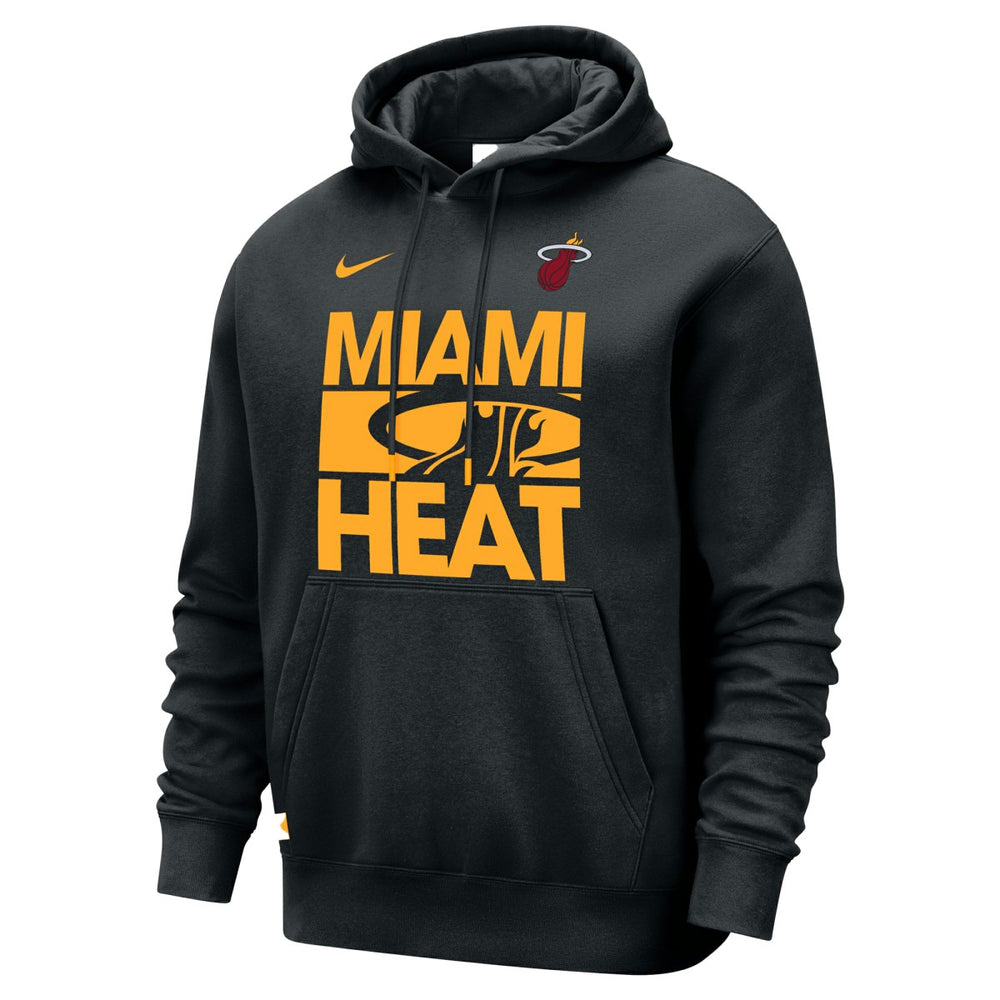 Nike Miami Heat Courtside Club Pullover Hoodie