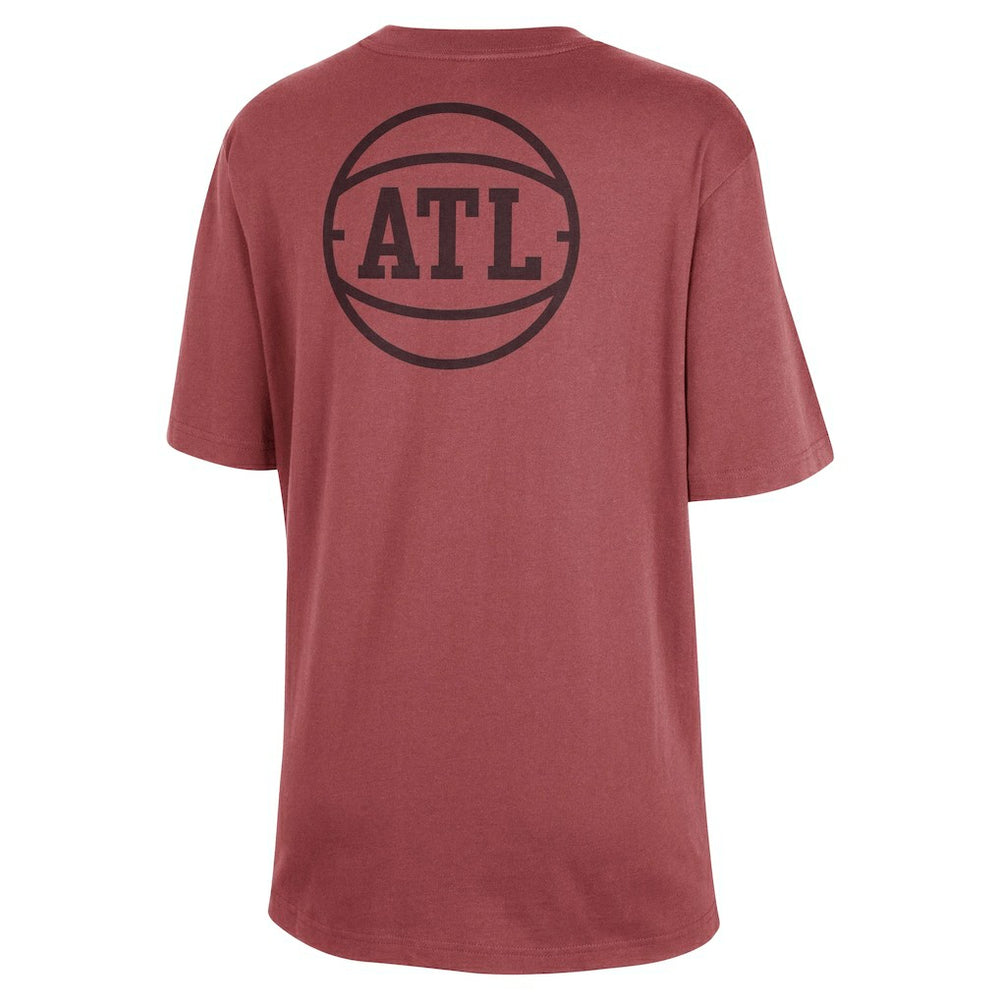 Atlanta Hawks Jordan Brand Women's Courtside Statement Edition Boyfriend T-Shirt