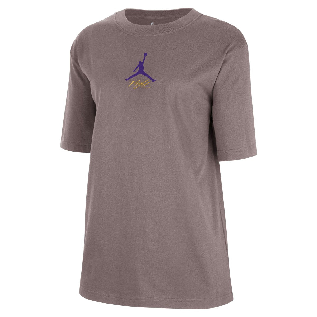 Los Angeles Lakers Jordan Brand Women's Courtside Statement Edition Boyfriend T-Shirt