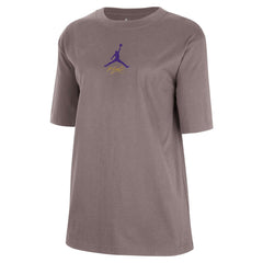 Los Angeles Lakers Jordan Brand Women's Courtside Statement Edition Boyfriend T-Shirt