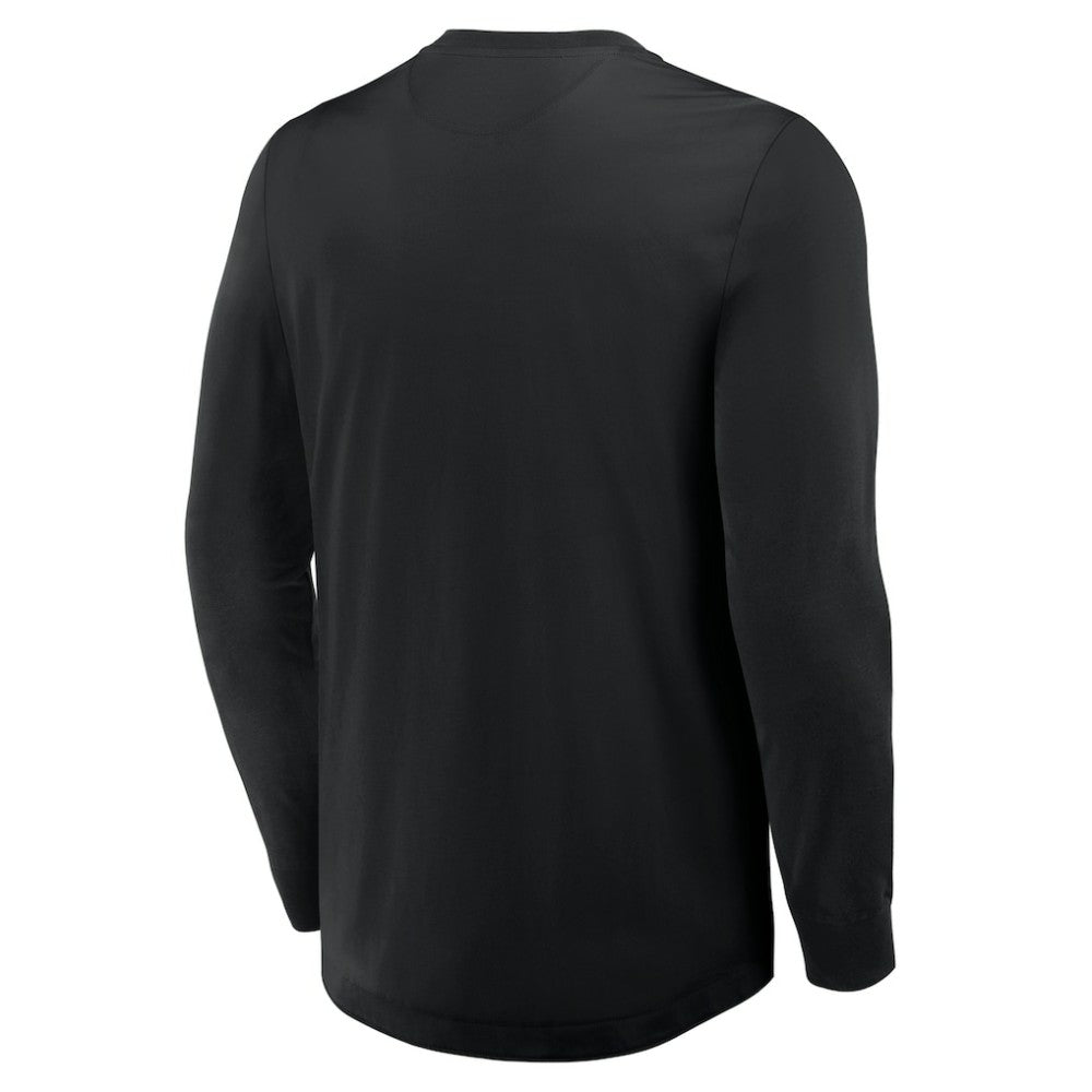 NHL Vegas Golden Knights Fanatics Adrenaline Push Long Sleeve Henley Shirt
