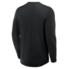 NHL Vegas Golden Knights Fanatics Adrenaline Push Long Sleeve Henley Shirt