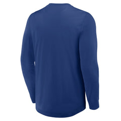 NHL Toronto Maple Leafs Fanatics Adrenaline Push Long Sleeve Henley Shirt