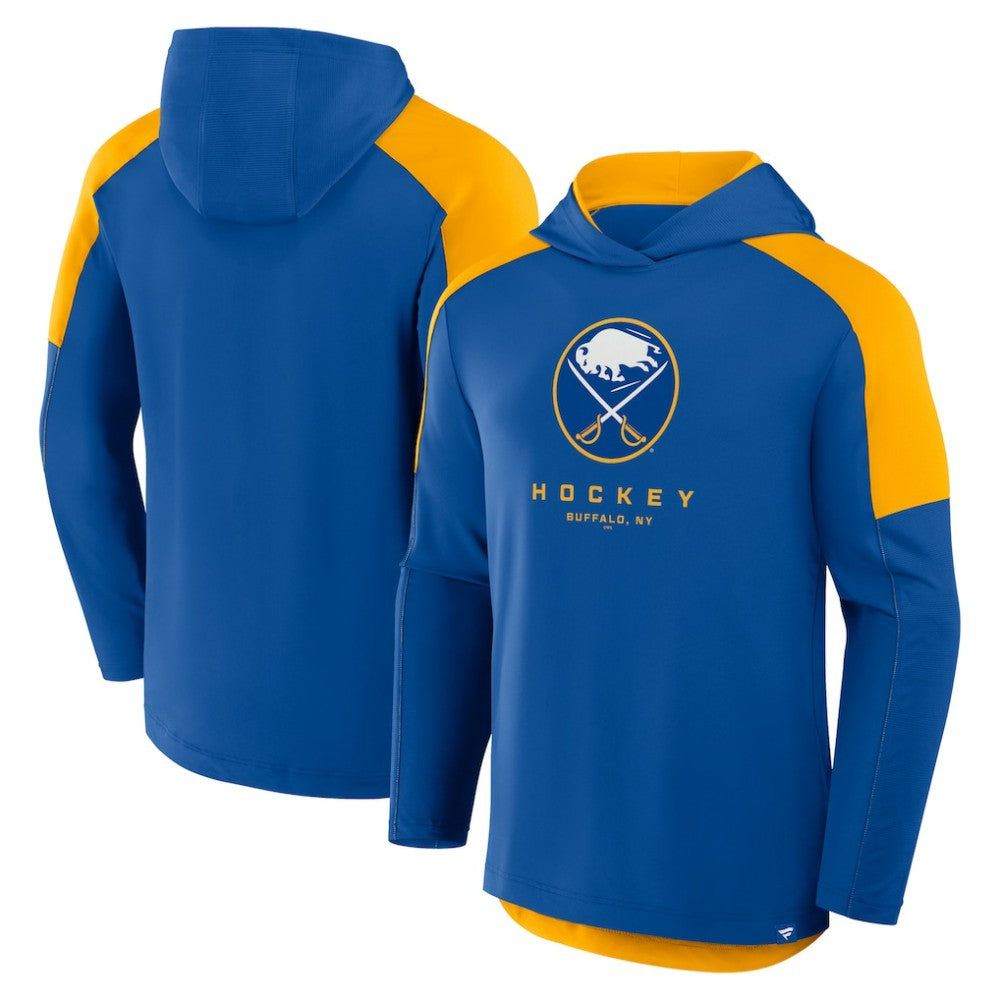 NHL Buffalo Sabres Fanatics Meta Game Transitional Pullover Hoodie