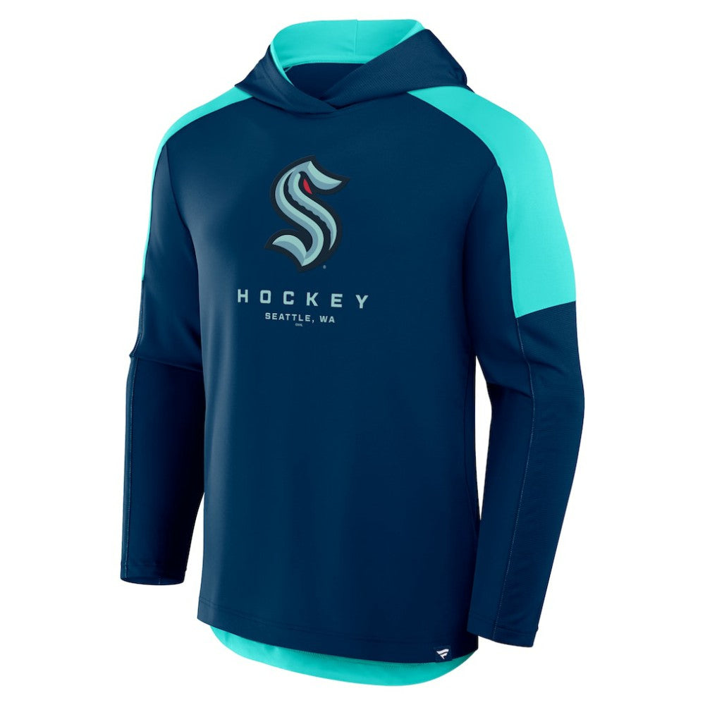 NHL Seattle Kraken Fanatics Meta Game Transitional Pullover Hoodie
