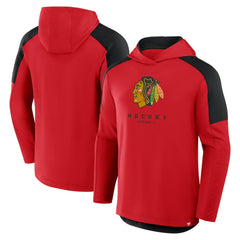 NHL Chicago Blackhawks Fanatics Meta Game Transitional Pullover Hoodie