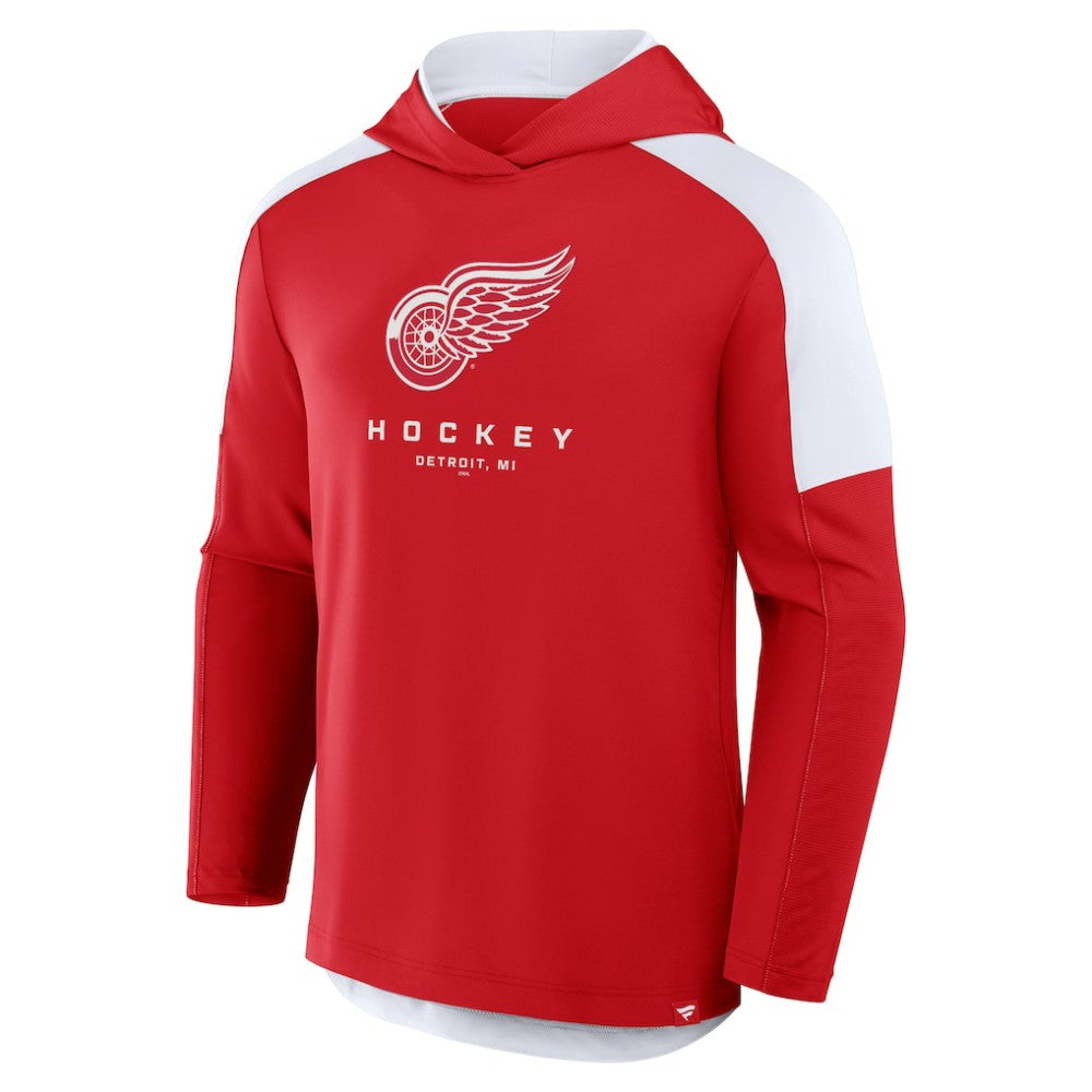 NHL Detroit Red Wings Fanatics Meta Game Transitional Pullover Hoodie