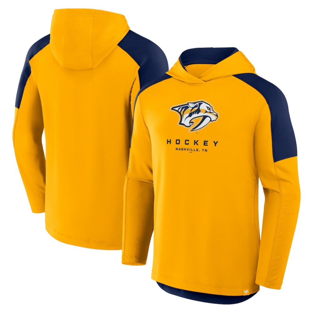 NHL Nashville Predators Fanatics Meta Game Transitional Pullover Hoodie
