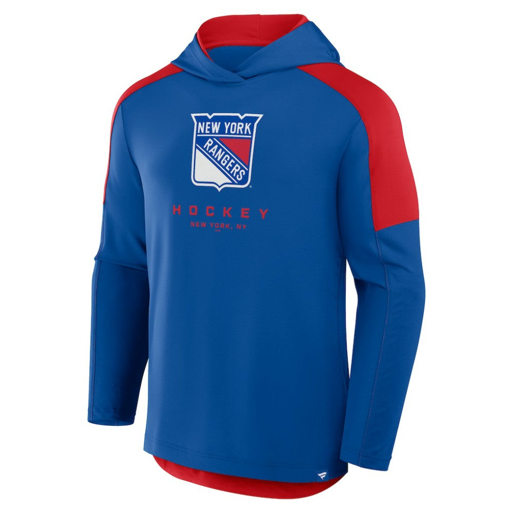 NHL New York Rangers Fanatics Meta Game Transitional Pullover Hoodie