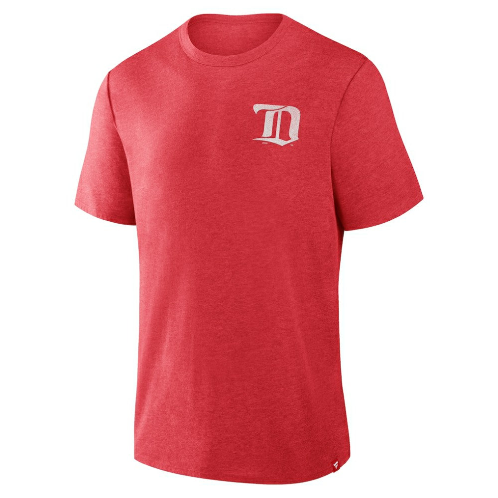 NHL Detroit Red Wings Fanatics Fan Lanes Tri-Blend T-Shirt