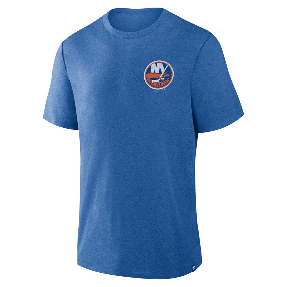 NHL New York Islanders Fanatics Fan Lanes Tri-Blend T-Shirt