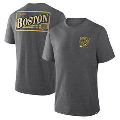 NHL Boston Bruins Fanatics Fan Lanes Tri-Blend T-Shirt