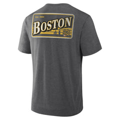 NHL Boston Bruins Fanatics Fan Lanes Tri-Blend T-Shirt
