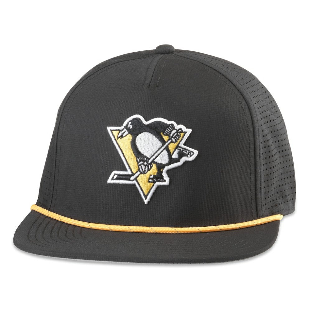 NHL Pittsburgh Penguins American Needle Buxton Pro Tech Adjustable Hat