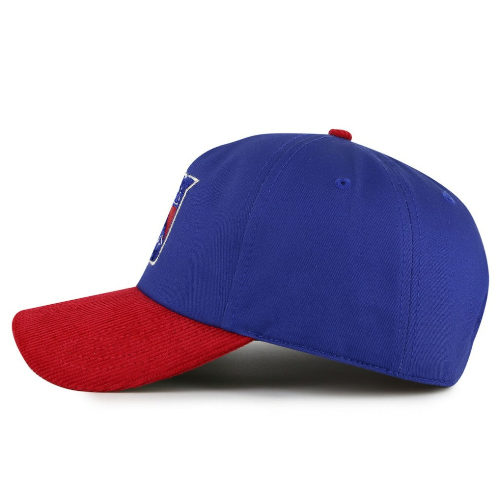 NHL New York Rangers American Needle Burnett Adjustable Hat