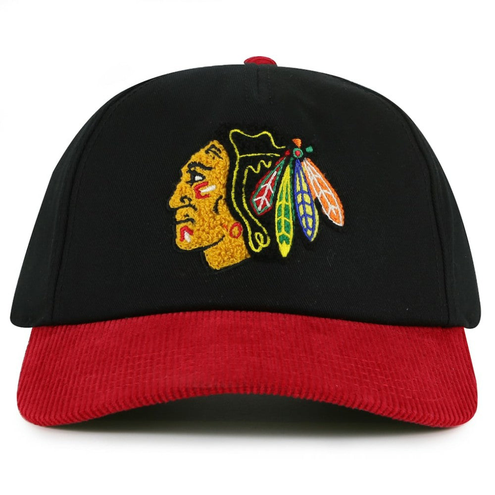 NHL Chicago Blackhawks American Needle Burnett Adjustable Hat