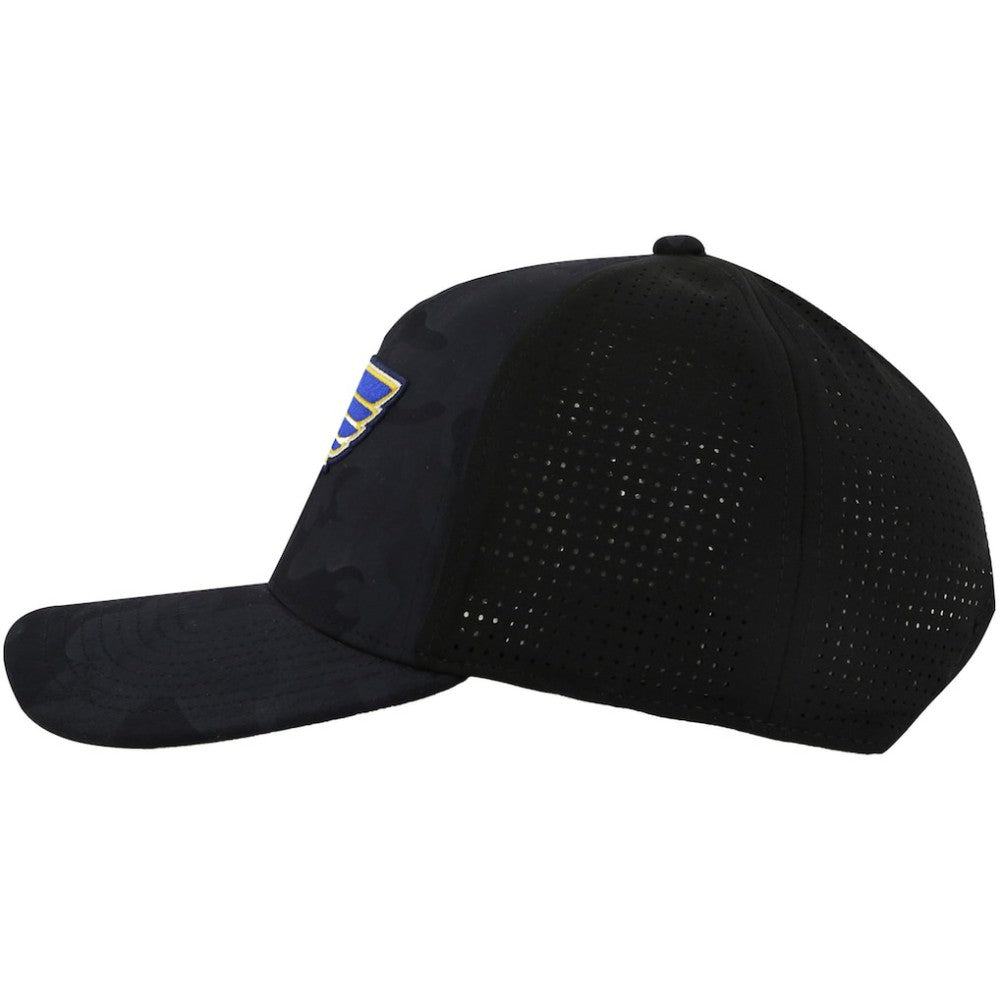 NHL St. Louis Blues American Needle Valin Camo Super Tech Vented Adjustable Hat