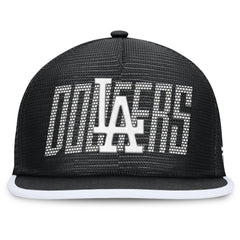 Black Los Angeles Dodgers Fanatics Let's Glow Line Drive Snapback Hat