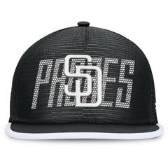 Black San Diego Padres Fanatics Let's Glow Line Drive Snapback Hat