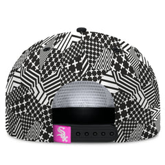 Black Chicago White Sox Fanatics Let's Glow Moon Shot Snapback Hat