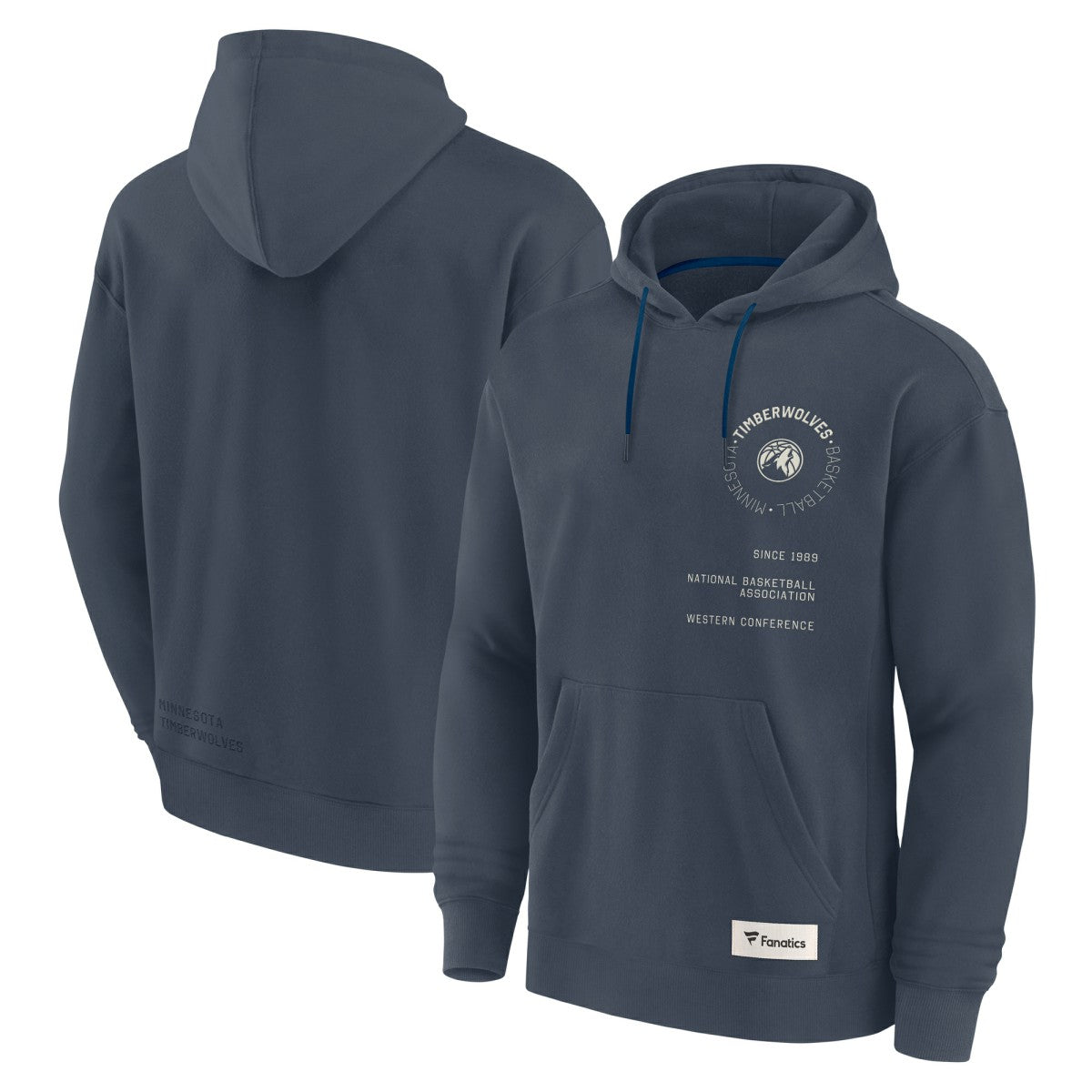 Fanatics Minnesota Timberwolves Future Ground Info Elements Premium Pullover Hoodie