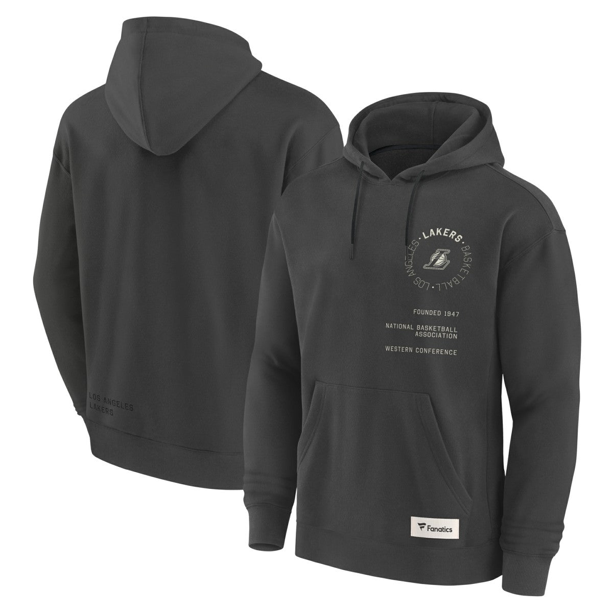 Fanatics Los Angeles Lakers Future Ground Info Elements Premium Pullover Hoodie