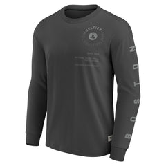 Fanatics Boston Celtics Elements Future Ground Tonal Info Long Sleeve T-Shirt