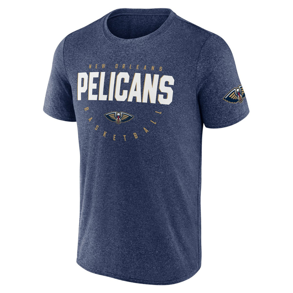 New Orleans Pelicans Logo Athletic Block Practice Performance T-Shirt