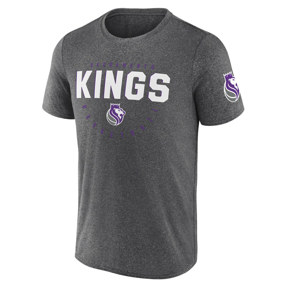 Sacramento Kings Logo Athletic Block Practice Performance T-Shirt