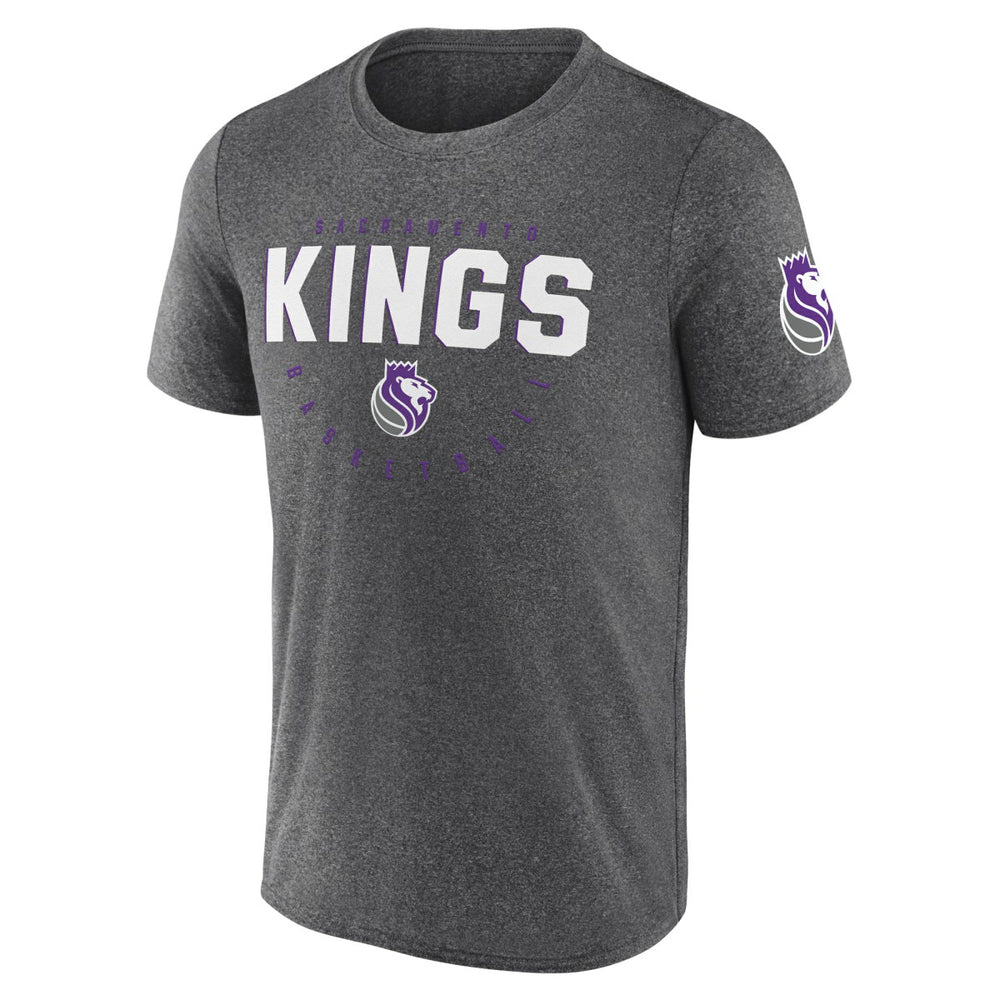Sacramento Kings Logo Athletic Block Practice Performance T-Shirt