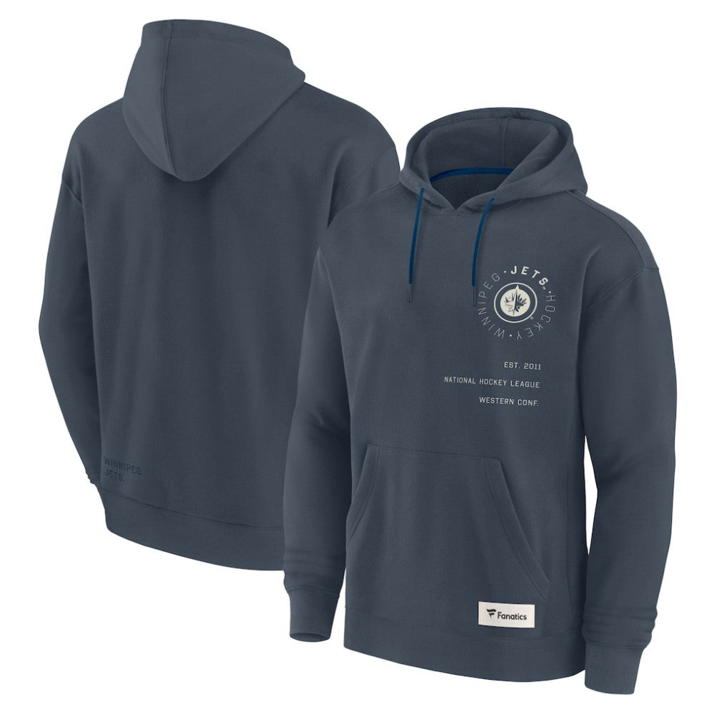 NHL Winnipeg Jets Fanatics Future Ground Info Pullover Hoodie