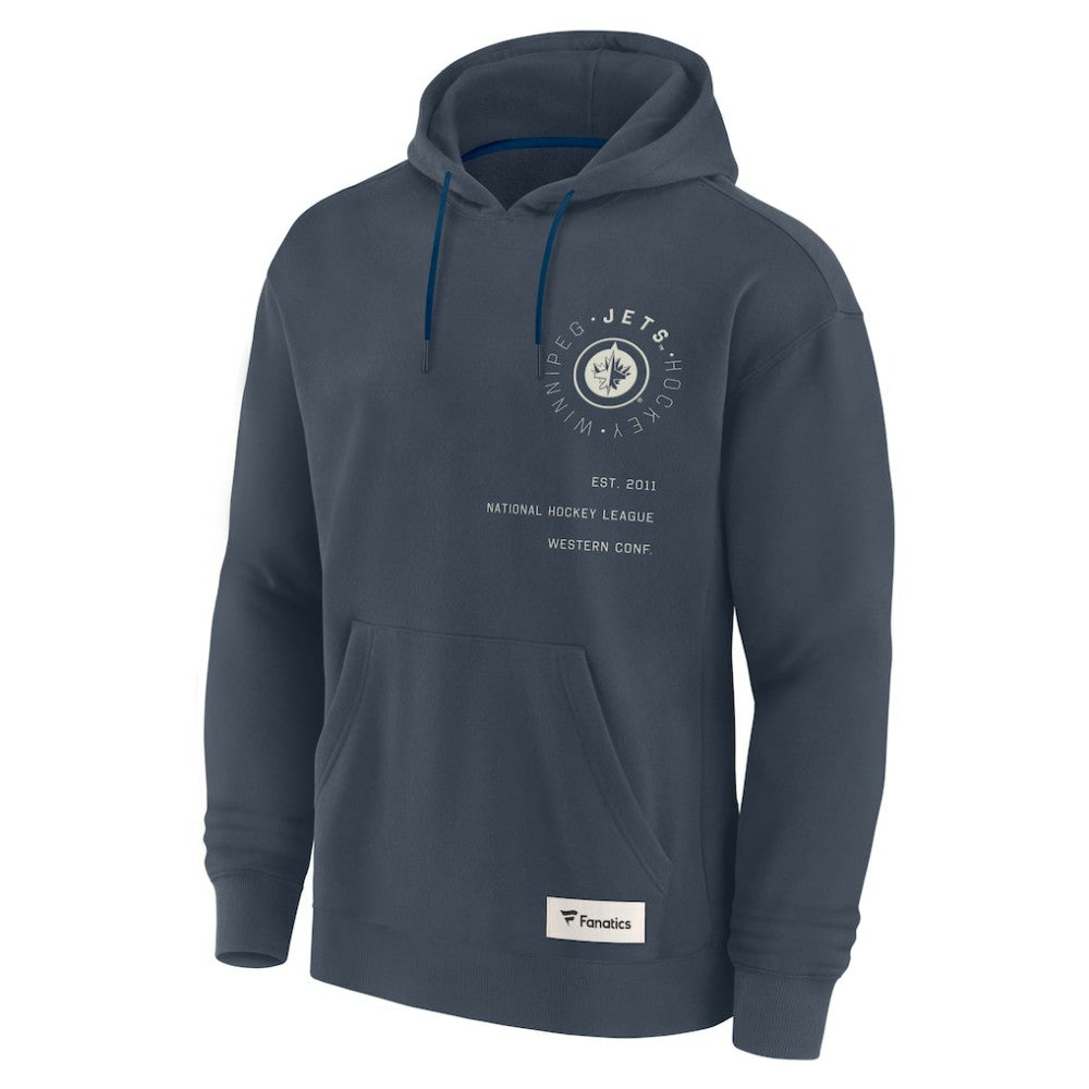 NHL Winnipeg Jets Fanatics Future Ground Info Pullover Hoodie