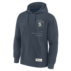 NHL Seattle Kraken Fanatics Future Ground Info Pullover Hoodie