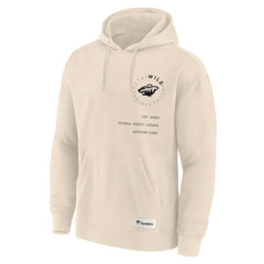 NHL Minnesota Wild Fanatics Future Ground Info Pullover Hoodie