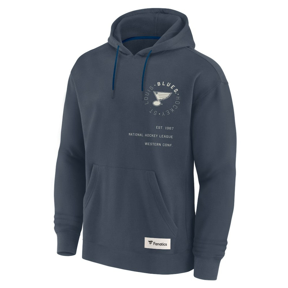 NHL St. Louis Blues Fanatics Future Ground Info Pullover Hoodie